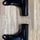 BMW R25/3 Left and Right Headlight Brackets / Ears - New Old Stock NOS